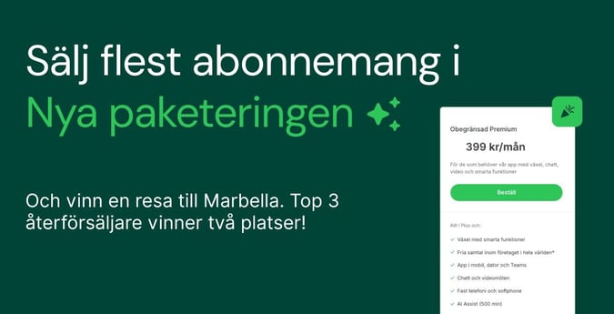 Kickstartar Q4 med tävling: Vinn en resa till Marbella ☀️