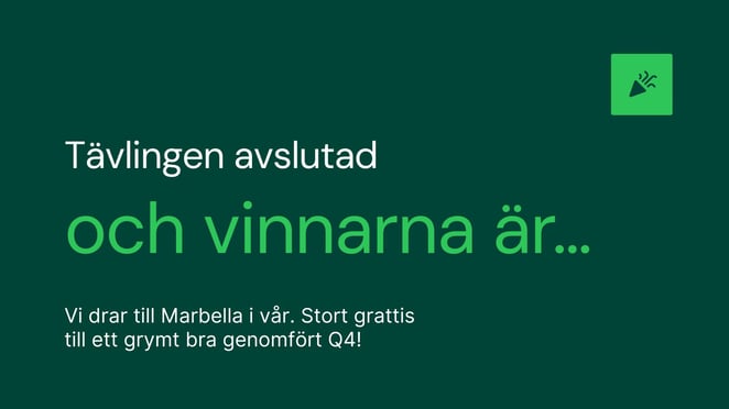 Vinnarna i vår Q4-tävling är korade – stort grattis!&nbsp;✈️☀️