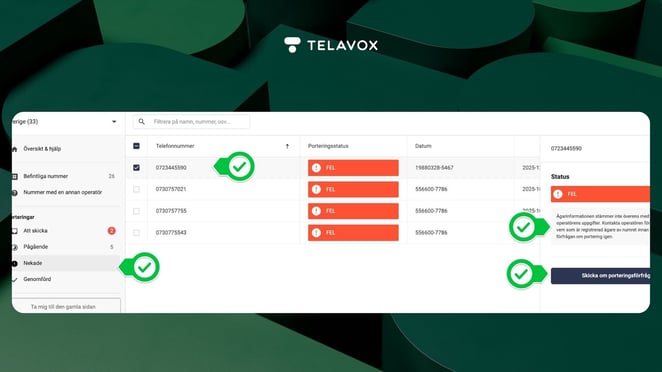 BOOM! Porteringar i admin har precis blivit mycket bättre! 👀