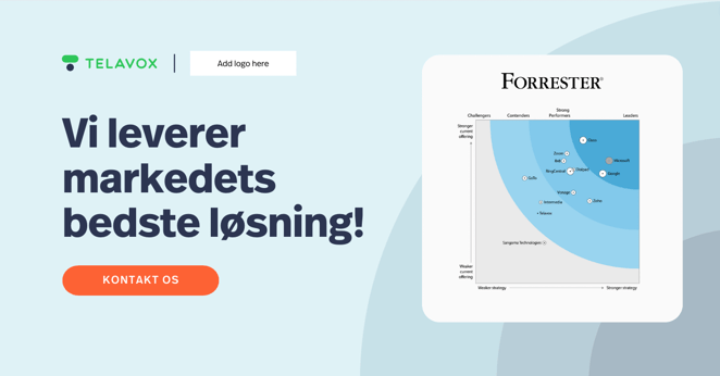 Markedsføringsmateriale&nbsp;om The Forrester Wave