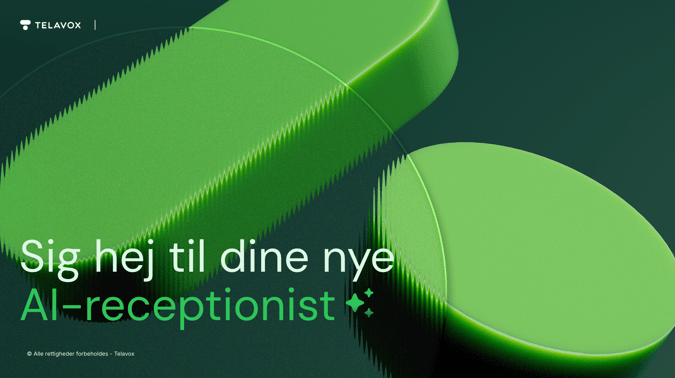 Lancering af AI-receptionisten – Webinar og markedsføringsmateriale