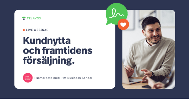 Webinar: Kundnytta och framtidens försäljning🚀