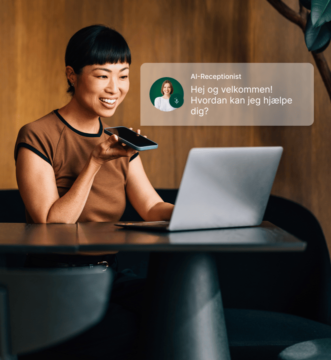 Deltag i vores webinar om AI-Receptionisten i Danmark! 🤖