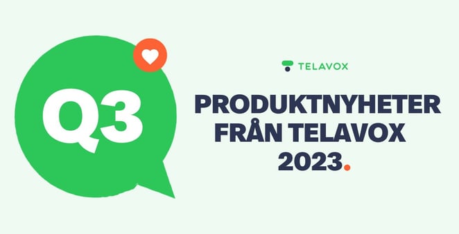 Produktnyheter från Q3!